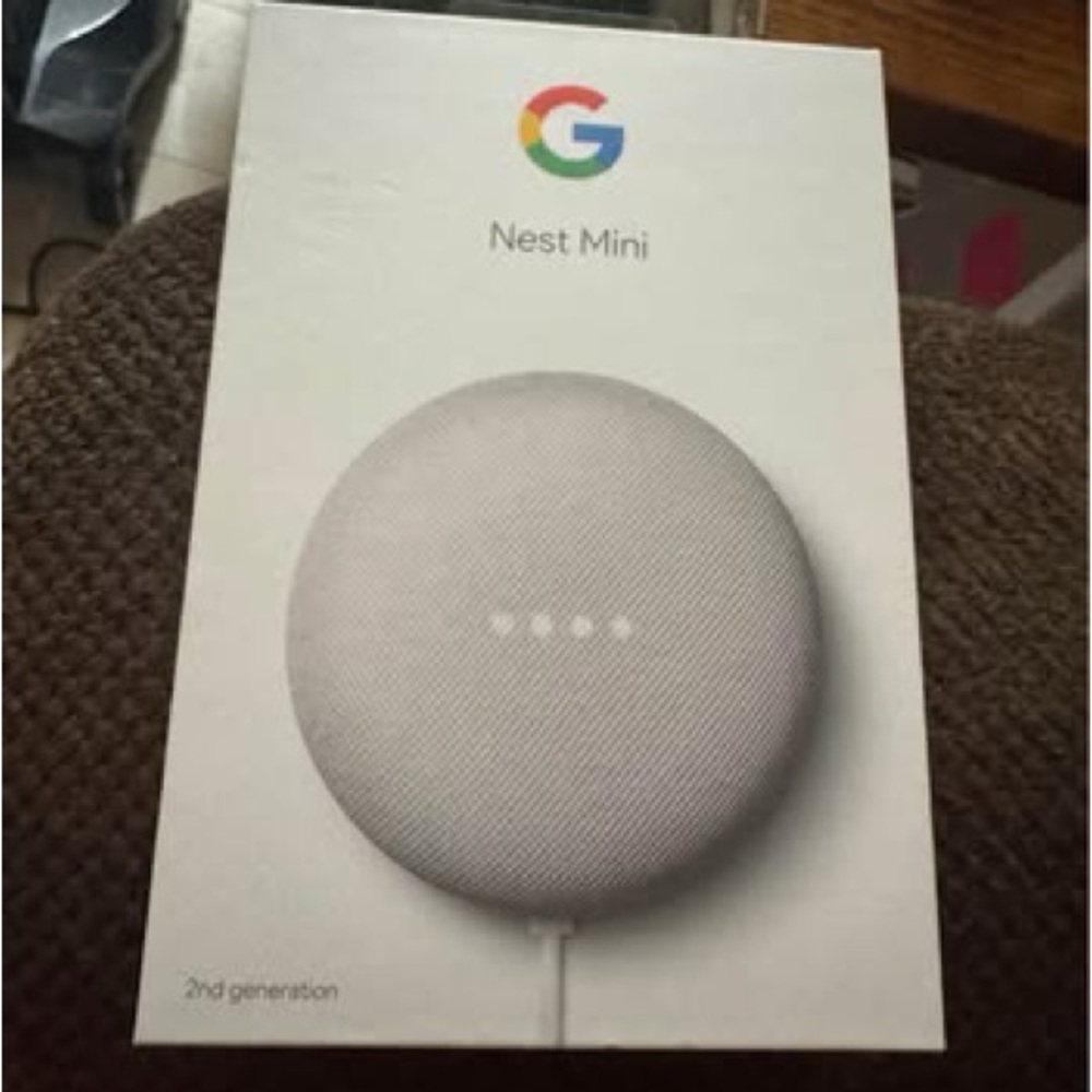 Google Nest Mini 2nd Gen in Soft Gray